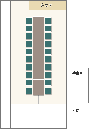 料亭18号 平膳式 20名