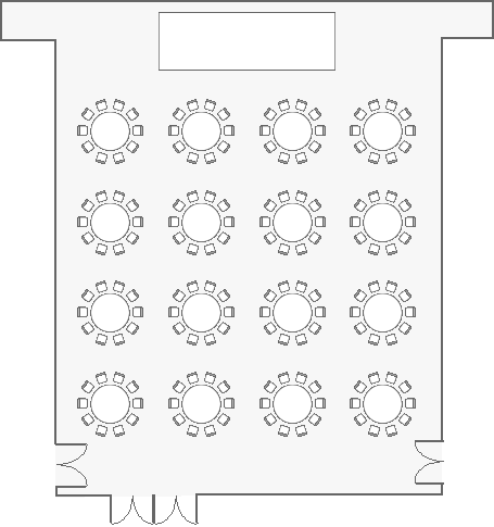 松林の間：正餐　160名